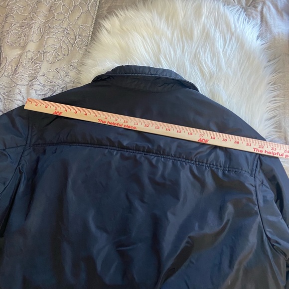 J Crew Sz XL Black Quarter Zip Padded Men's Jacket - Picture 14 of 14